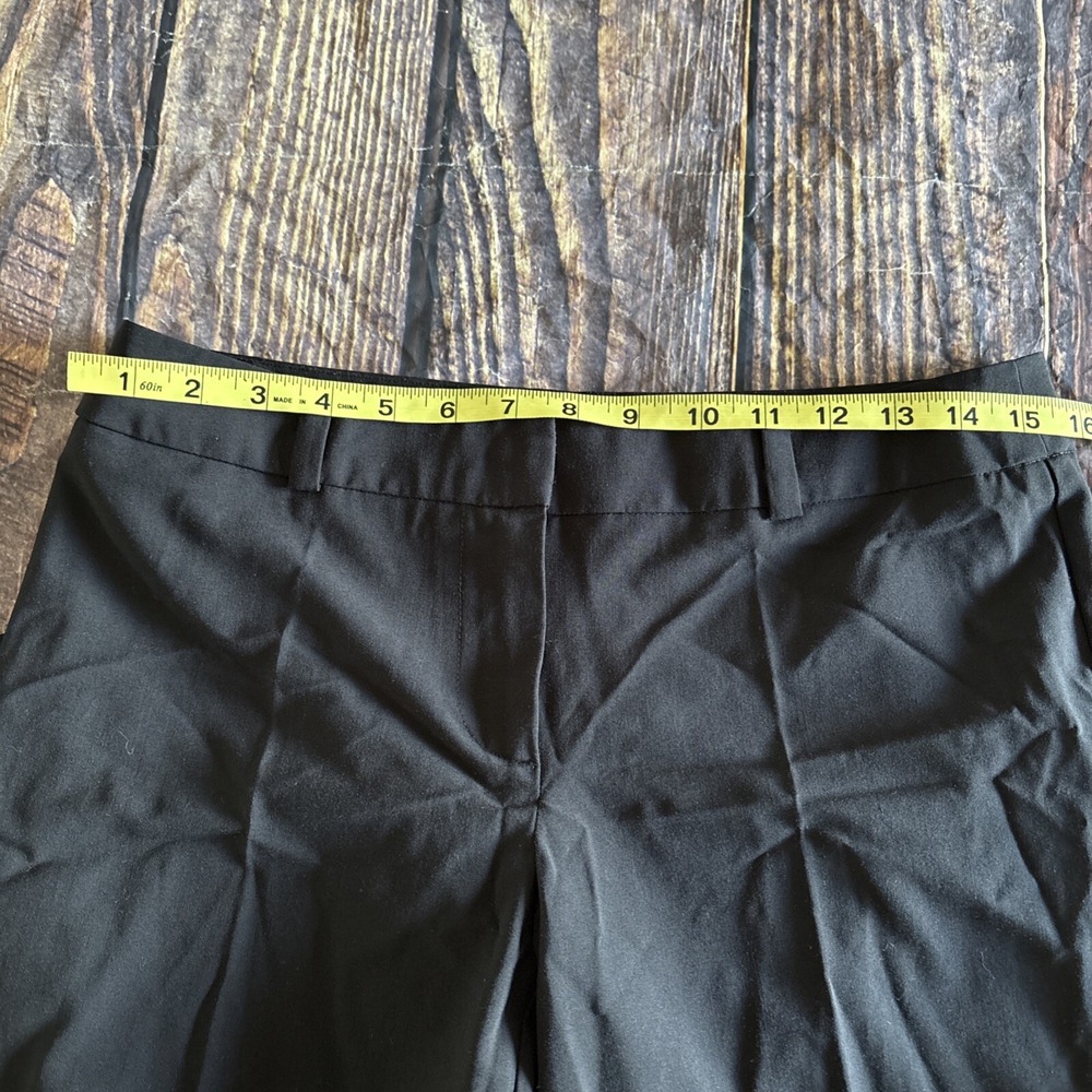 Trina Turk Los Angeles  | Black Trouser Dress Pant Business Straight Leg Size 4 - Picture 4 of 9